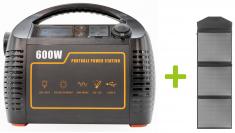 OXE Powerstation P600 a solární panel SP100W + brašna ZDARMA!