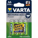 Varta 56706 R6 2100mAh NIMH basic - Nabíjecí baterie, 4 ks